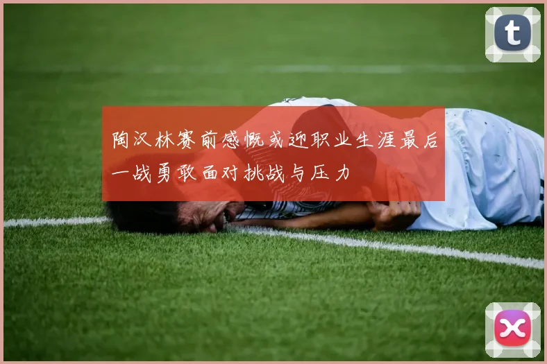 陶汉林赛前感慨或迎职业生涯最后一战勇敢面对挑战与压力